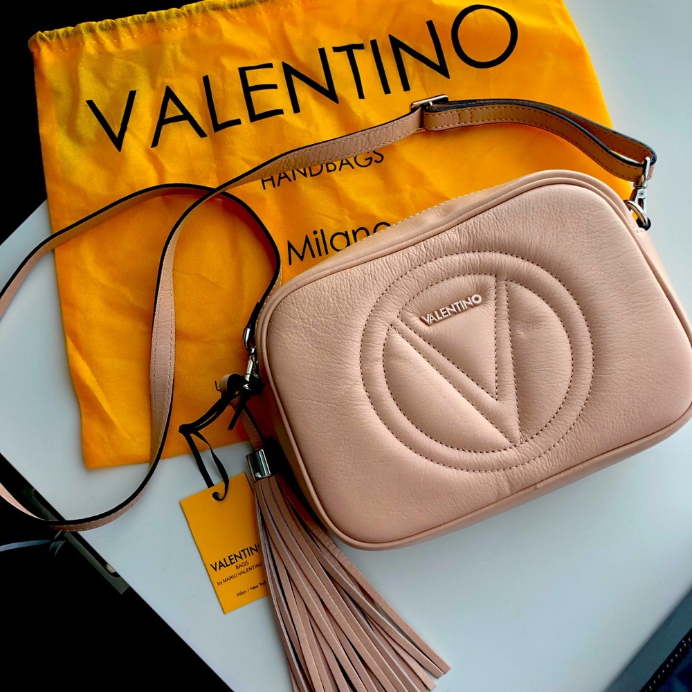 Mario Valentino Blush Pink Mia crossbody bag